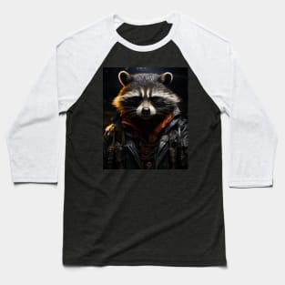 Anarchy Raccoon Baseball T-Shirt